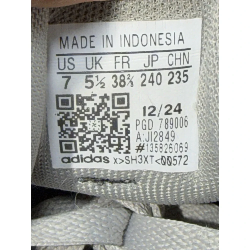 Adidas‎ Eclyptix 2000 Womens Size 7 Grey White Running Shoes Comfort Sneakers